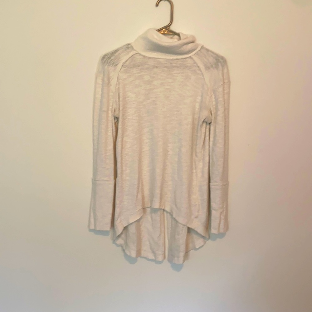 Free People Split Back Turtleneck